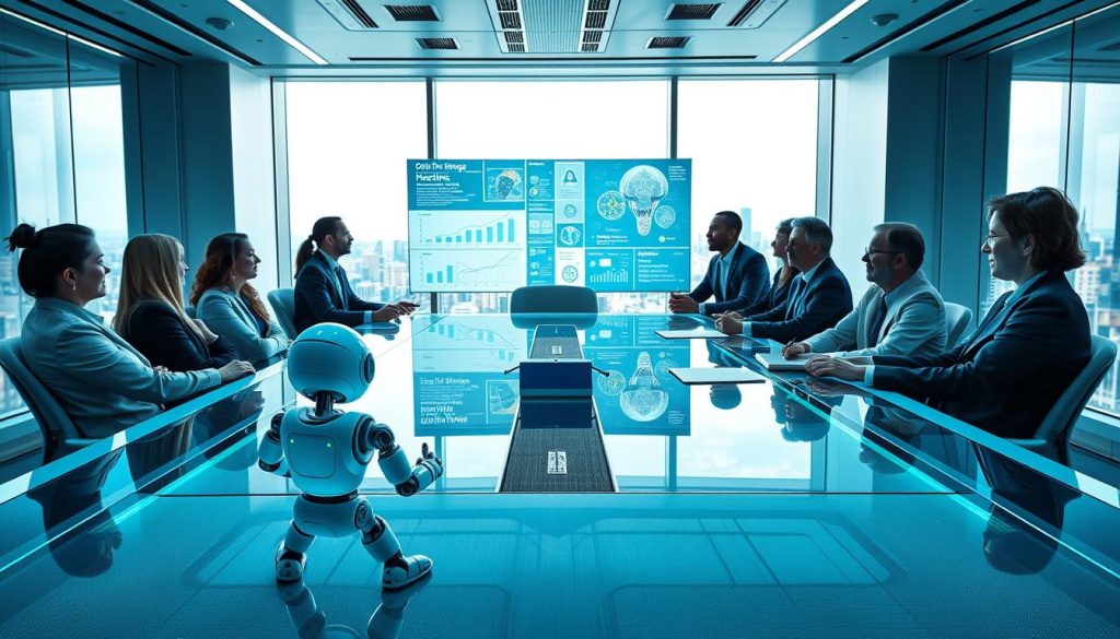 Team exploring AI tools for a healthtech business